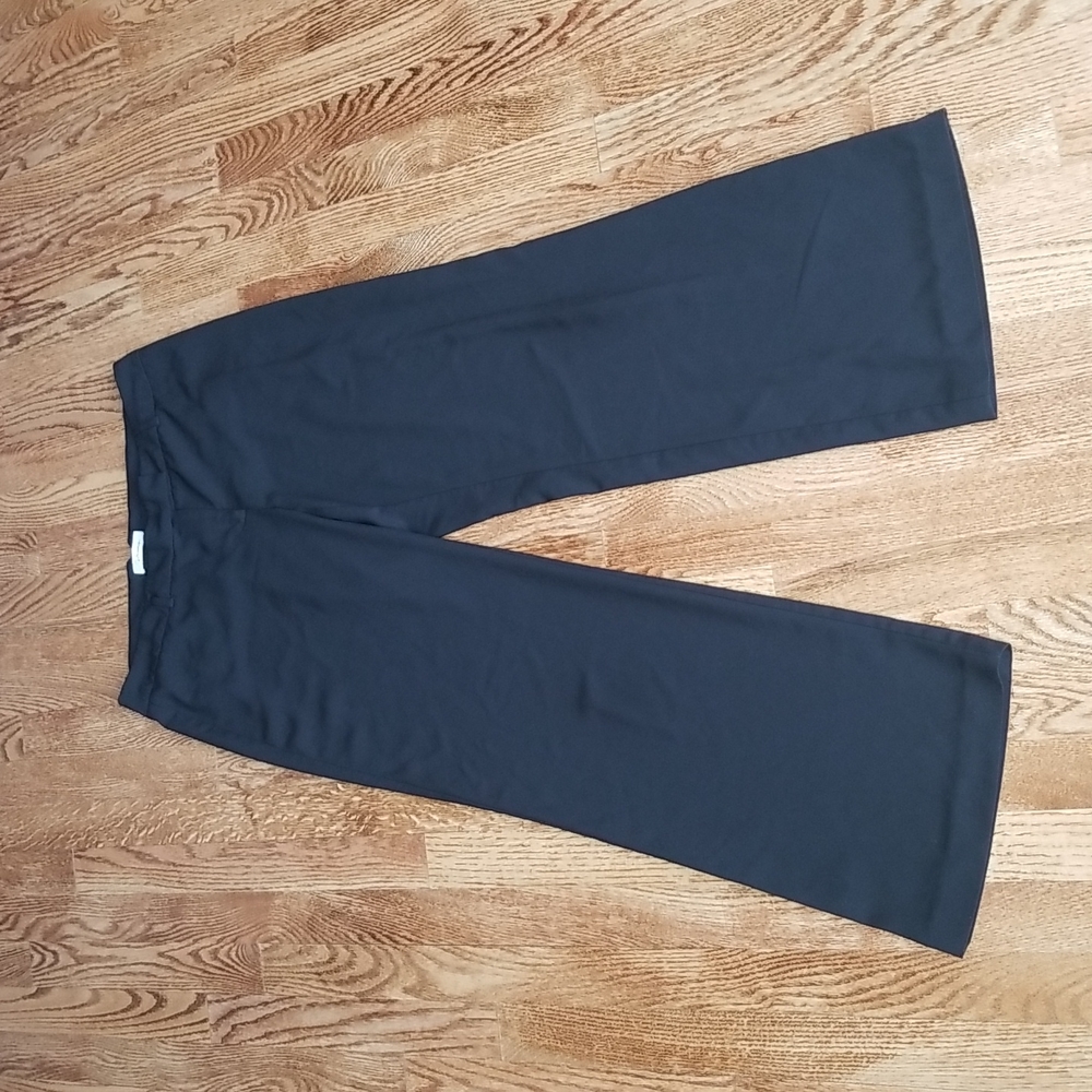 (11) Reitmans Loose Fit Black Trousers Professional Classic Business Office Work
